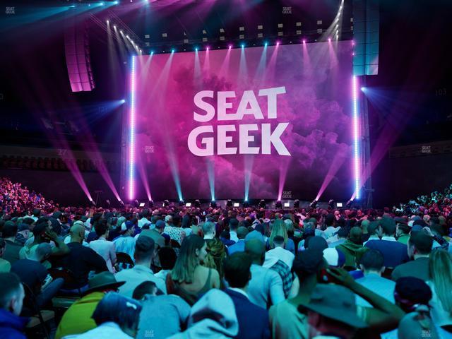 Mohegan Sun Arena - Section Floor 7 Seat View