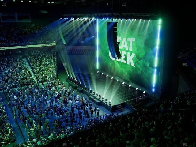 Mohegan Sun Arena - Section Suites Seat View