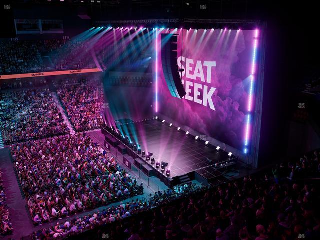 Mohegan Sun Arena - Section Suites Seat View