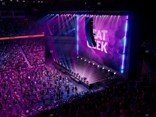 Mohegan Sun Arena - Section Suites Seat View