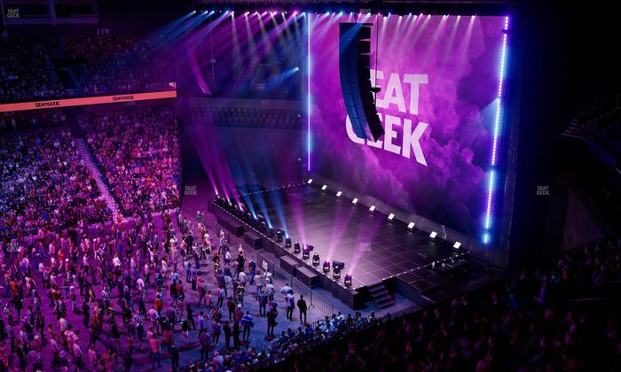 Mohegan Sun Arena - Section Suites Seat View