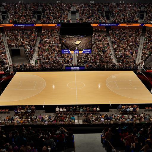 Mohegan Sun Arena - Section Suites Seat View