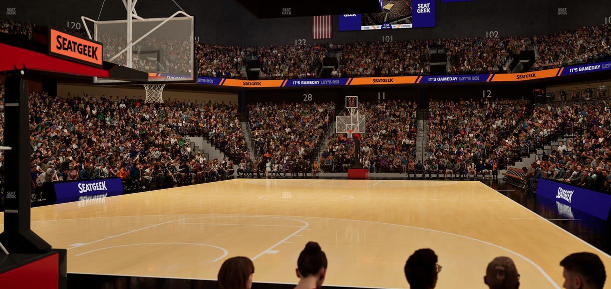 Mohegan Sun Arena - Section Table 1 Seat View