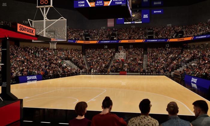 Mohegan Sun Arena - Section Table 1 Seat View