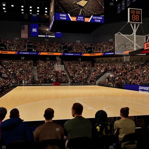 Mohegan Sun Arena - Section Table 4 Seat View