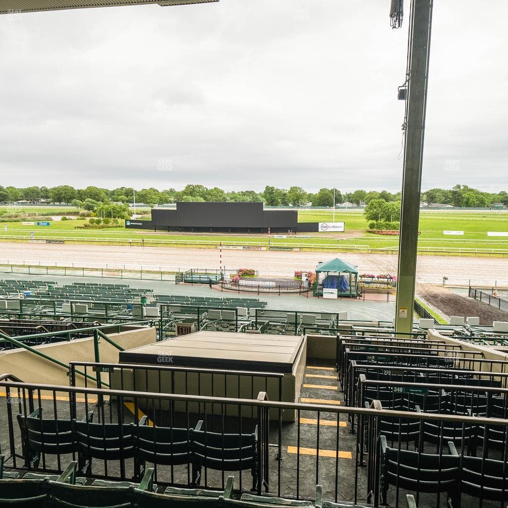 Monmouth Park - Section Clubhouse B Seat View
