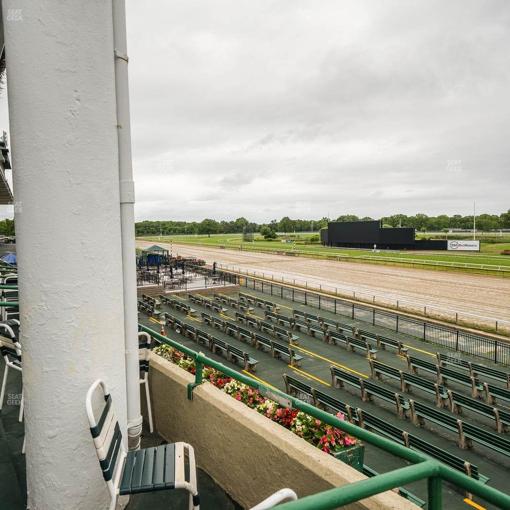 Monmouth Park - Section Clubhouse Box 1 Seat View