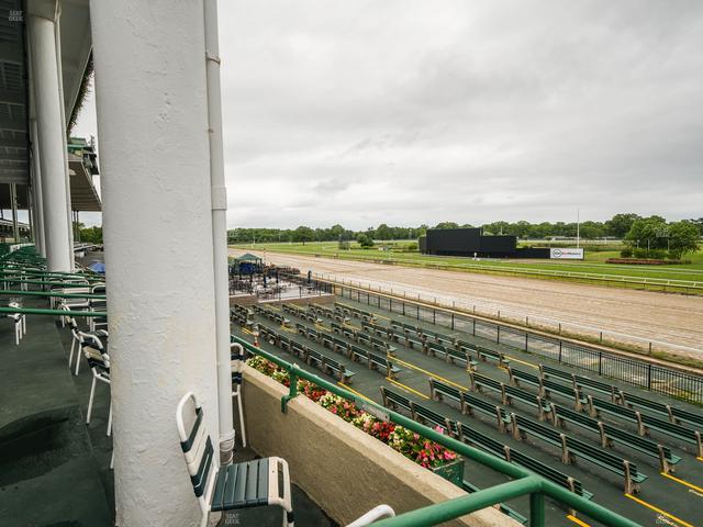 Monmouth Park - Section Clubhouse Box 1 Seat View
