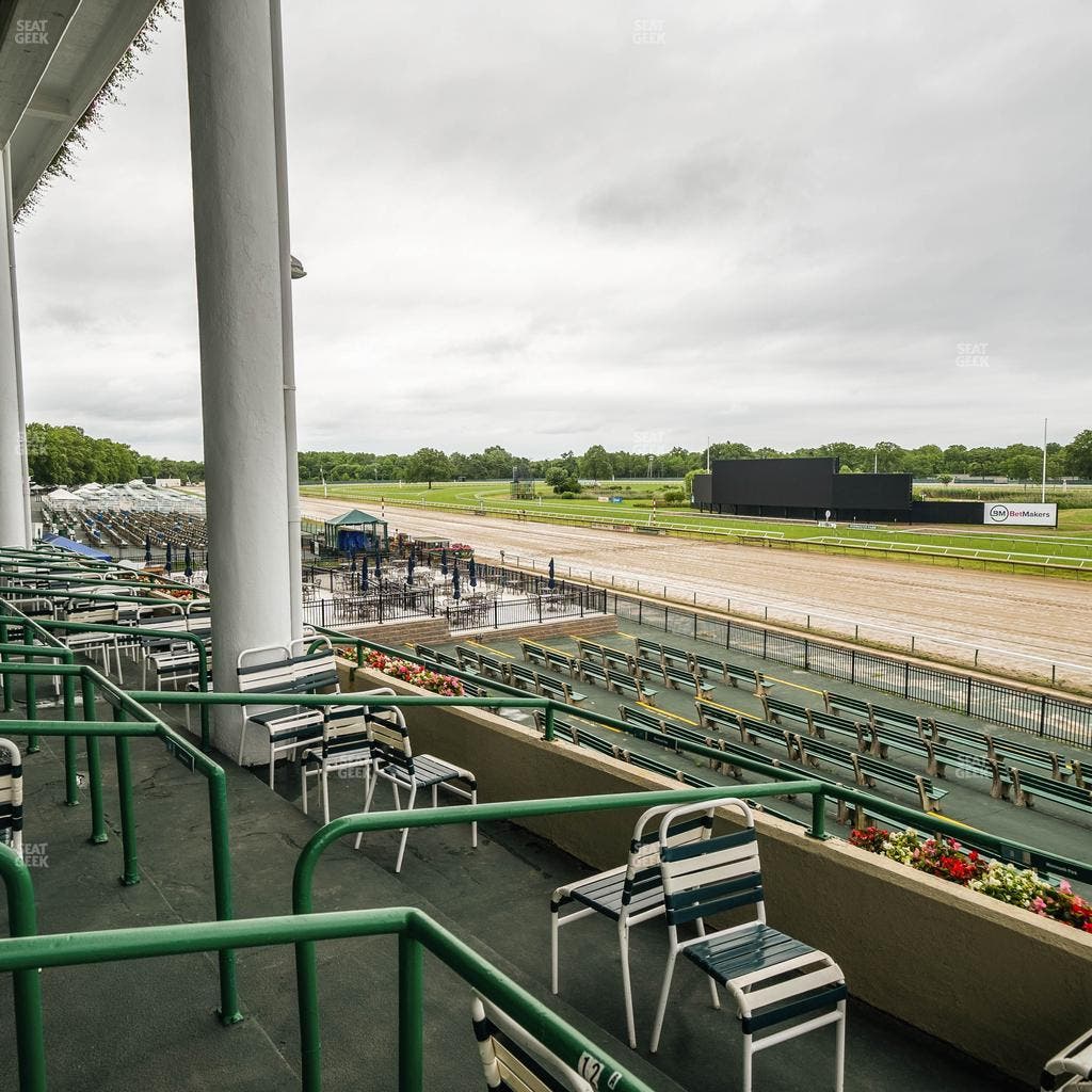 Monmouth Park - Section Clubhouse Box 10 Seat View