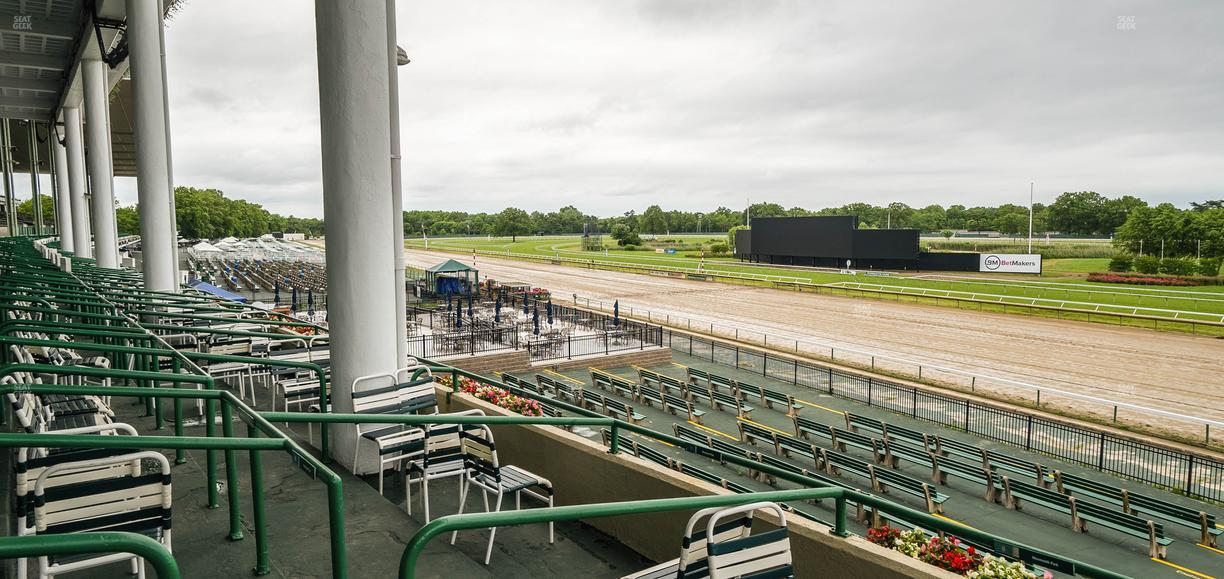 Monmouth Park - Section Clubhouse Box 10 Seat View