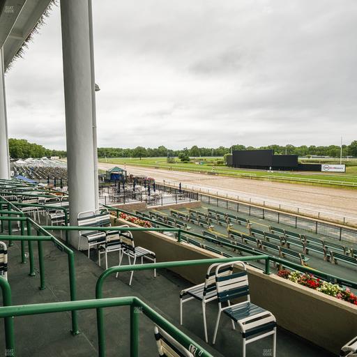 Monmouth Park - Section Clubhouse Box 10 Seat View