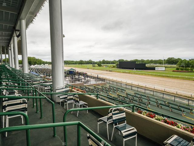 Monmouth Park - Section Clubhouse Box 10 Seat View
