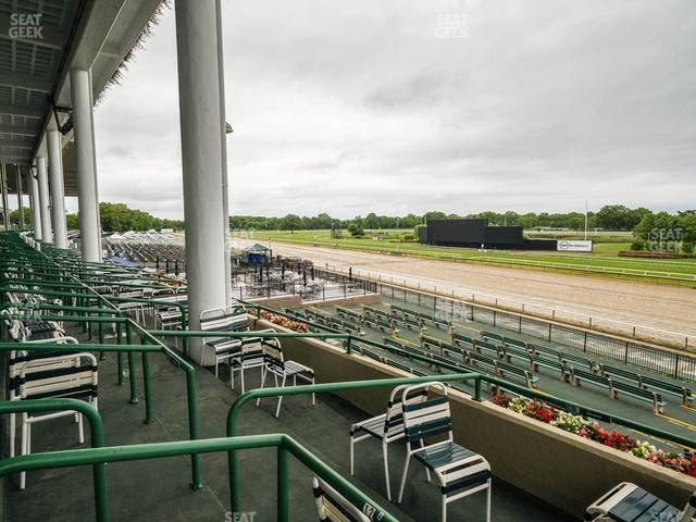 Monmouth Park - Section Clubhouse Box 10 Seat View