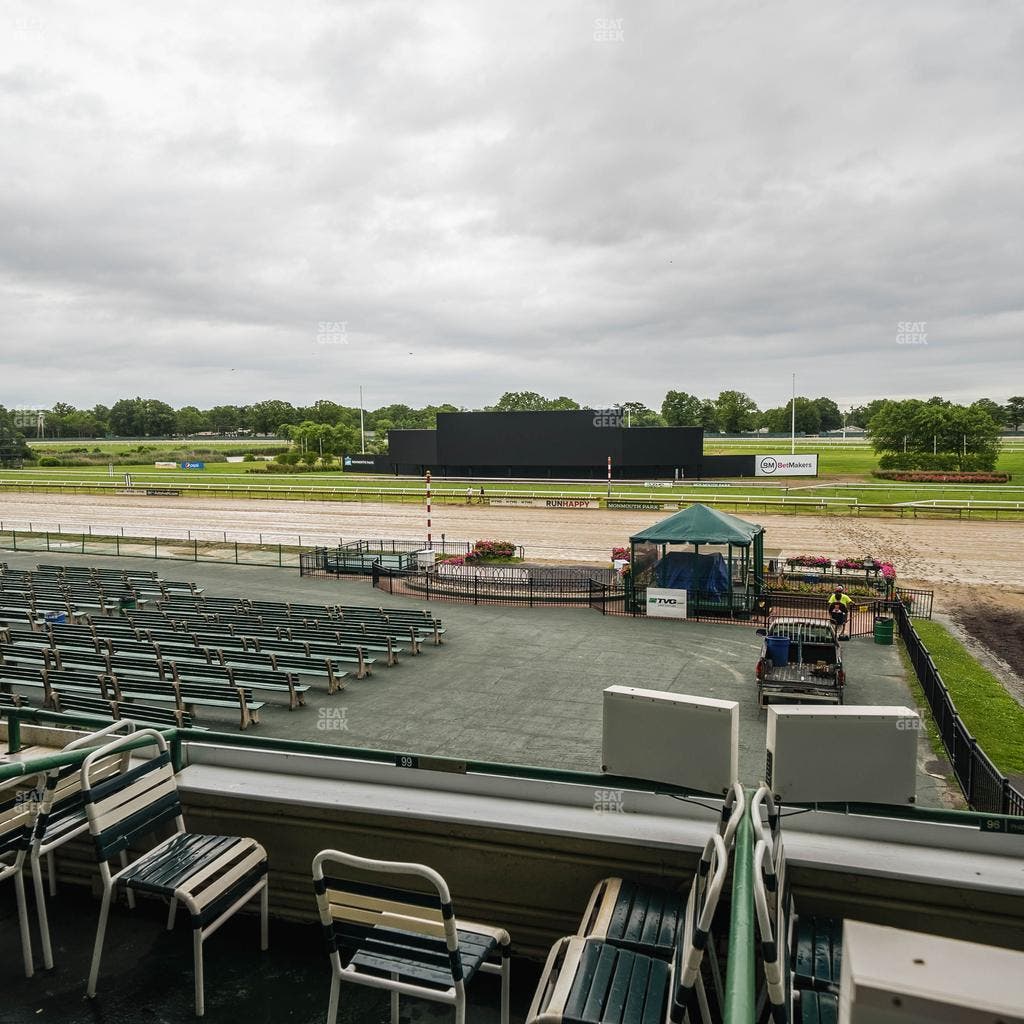Monmouth Park - Section Clubhouse Box 100 Seat View
