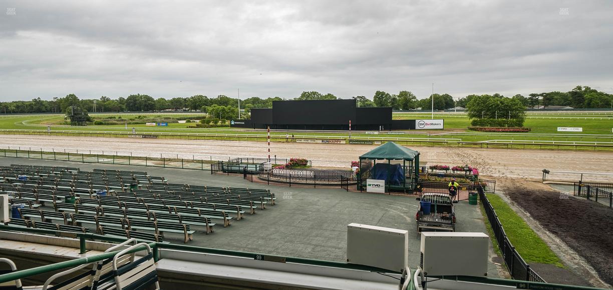 Monmouth Park - Section Clubhouse Box 100 Seat View