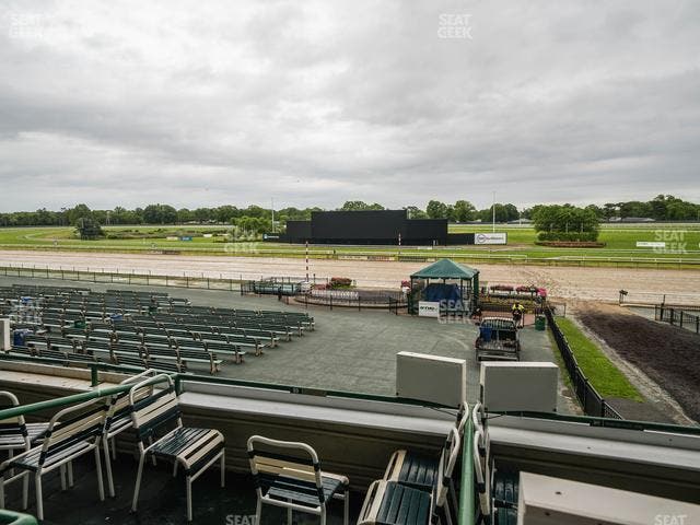 Monmouth Park - Section Clubhouse Box 100 Seat View
