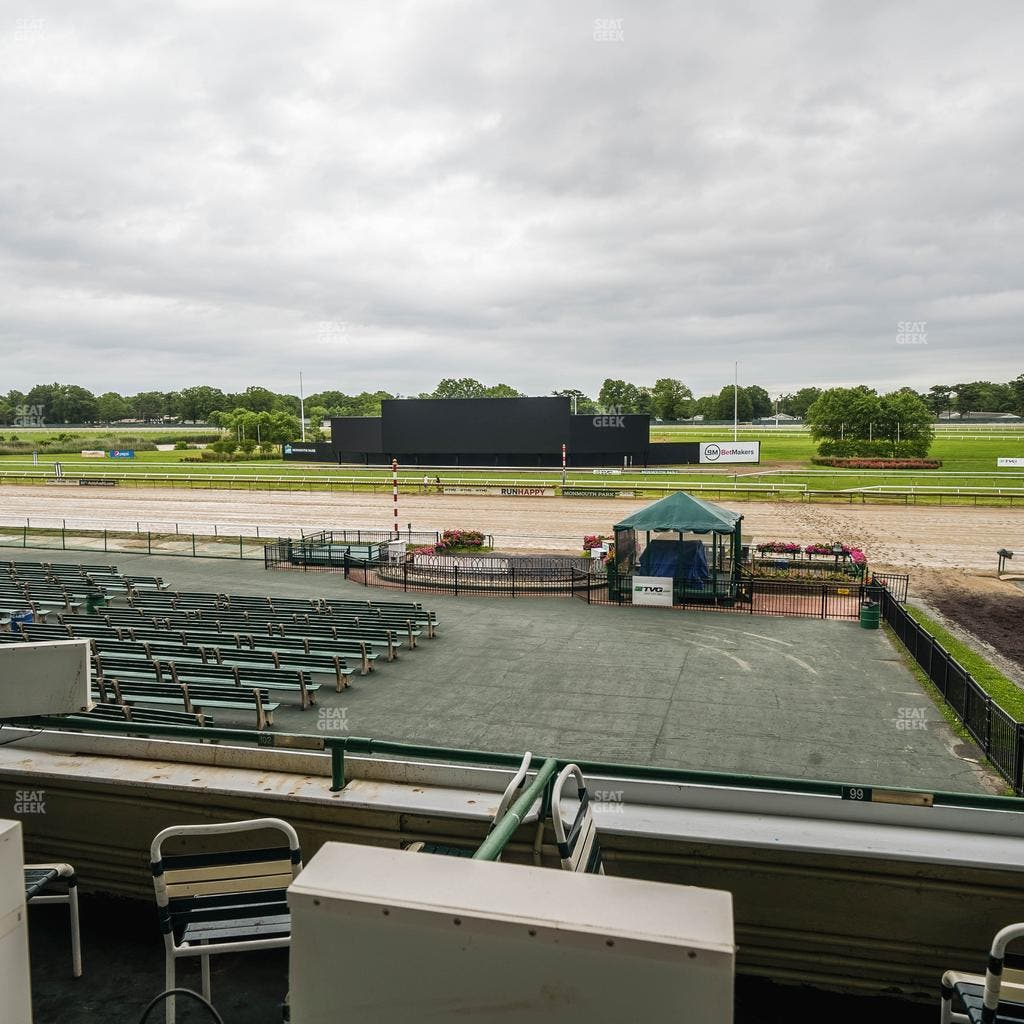 Monmouth Park - Section Clubhouse Box 101 Seat View