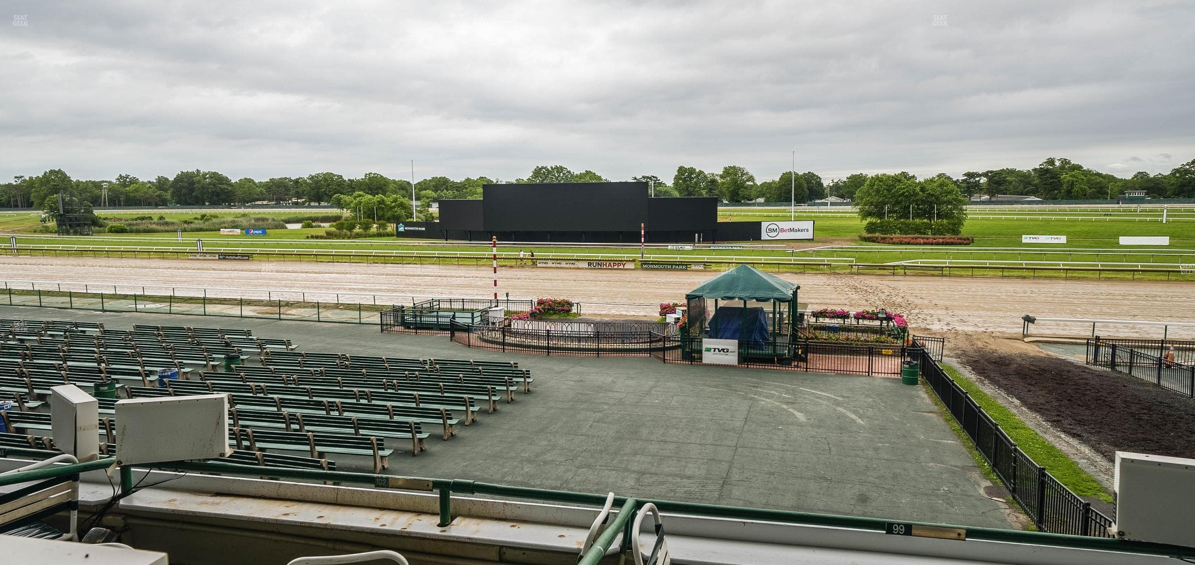 Monmouth Park - Section Clubhouse Box 101 Seat View