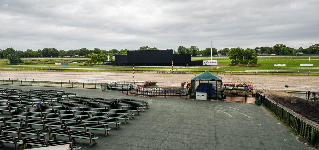 Monmouth Park - Section Clubhouse Box 102 Seat View