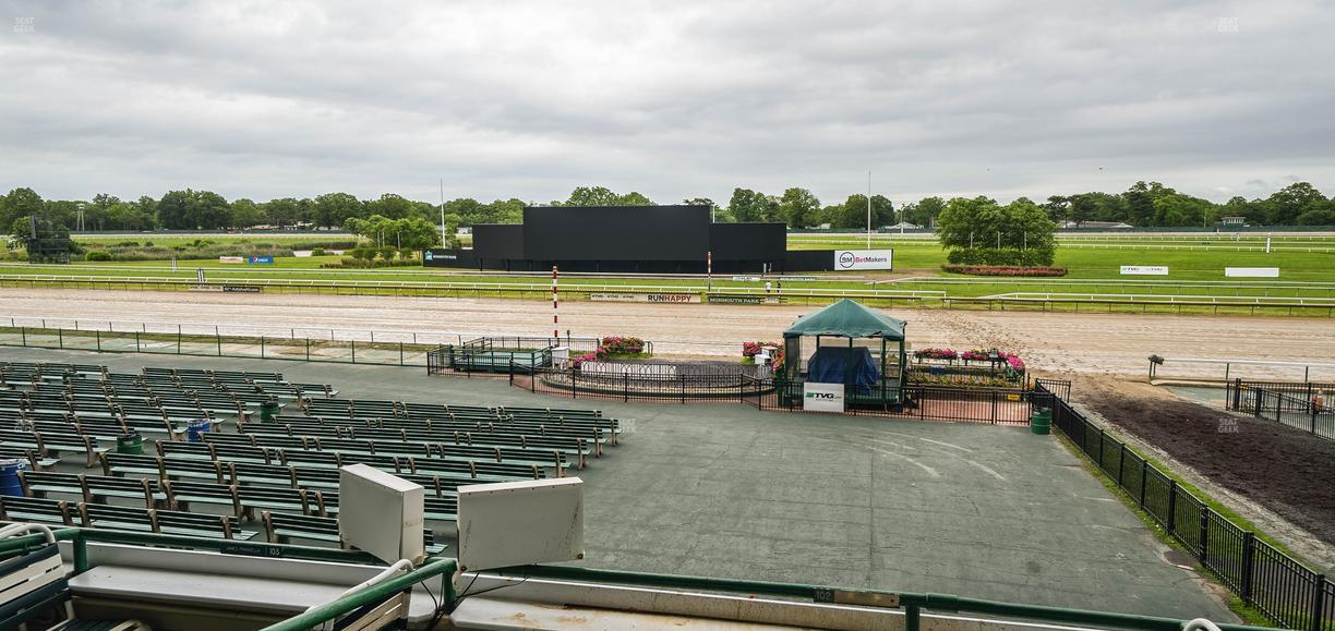 Monmouth Park - Section Clubhouse Box 104 Seat View