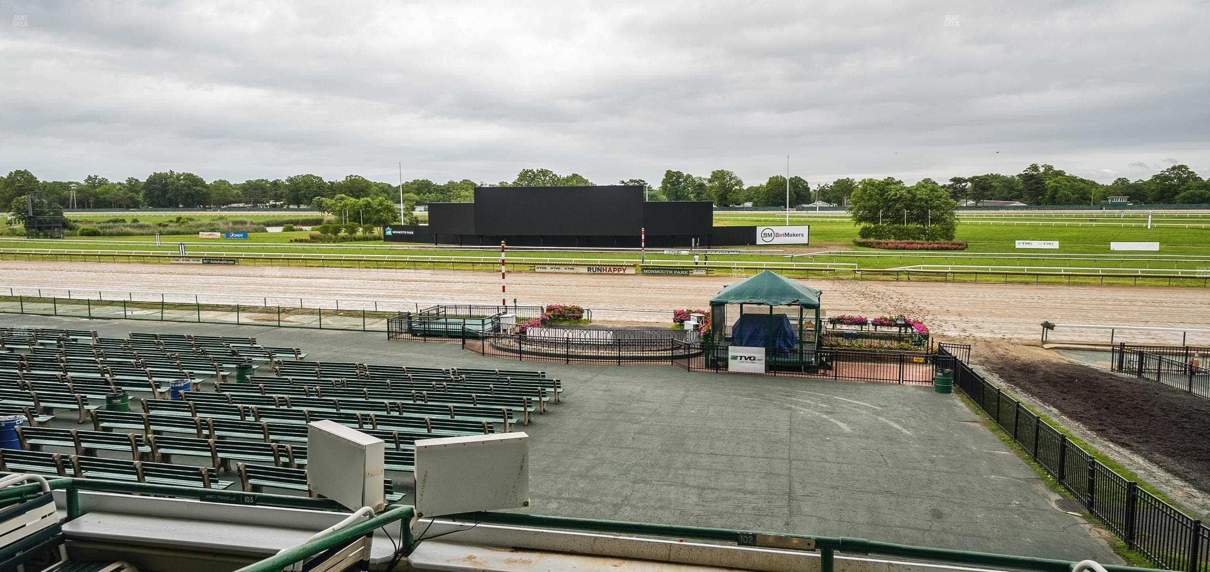 Monmouth Park - Section Clubhouse Box 104 Seat View