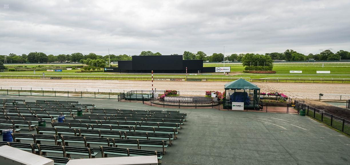 Monmouth Park - Section Clubhouse Box 106 Seat View