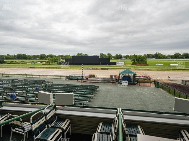 Monmouth Park - Section Clubhouse Box 107 Seat View