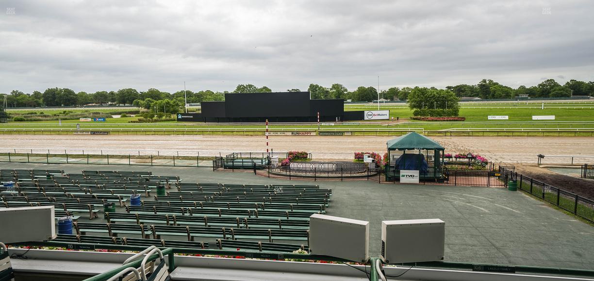 Monmouth Park - Section Clubhouse Box 108 Seat View