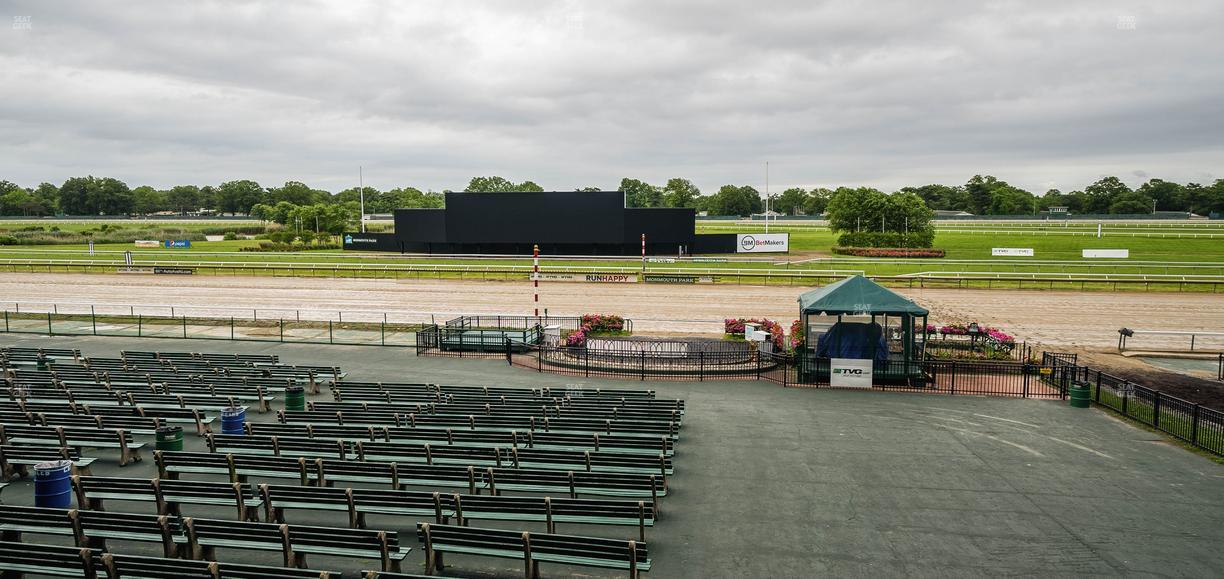 Monmouth Park - Section Clubhouse Box 109 Seat View
