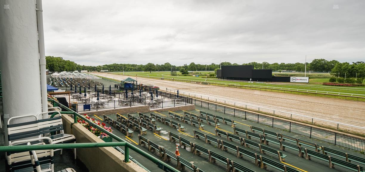 Monmouth Park - Section Clubhouse Box 11 Seat View