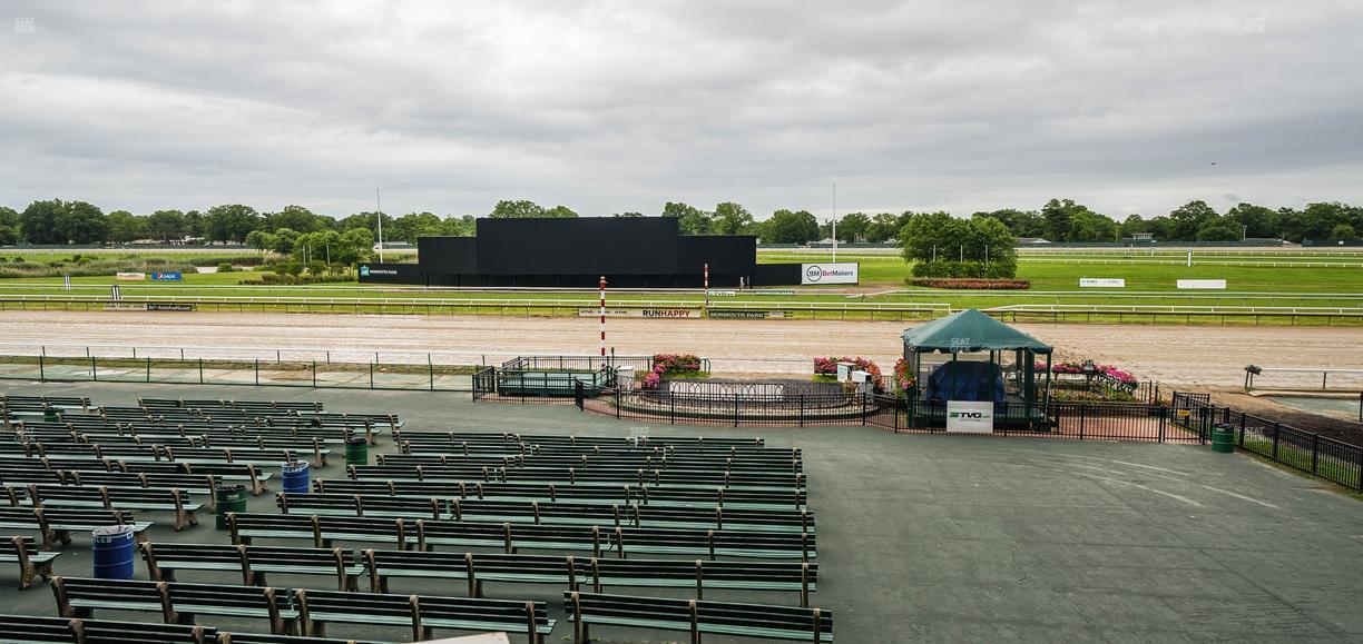 Monmouth Park - Section Clubhouse Box 110 Seat View