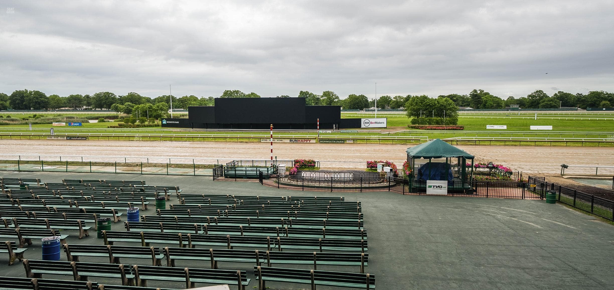 Monmouth Park - Section Clubhouse Box 110 Seat View