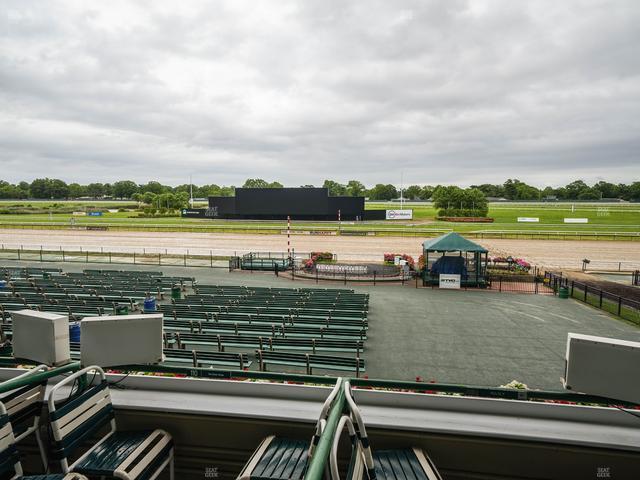 Monmouth Park - Section Clubhouse Box 111 Seat View