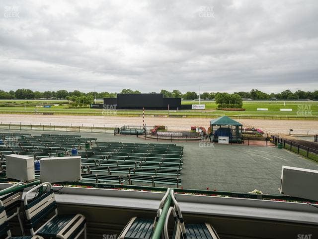 Monmouth Park - Section Clubhouse Box 111 Seat View