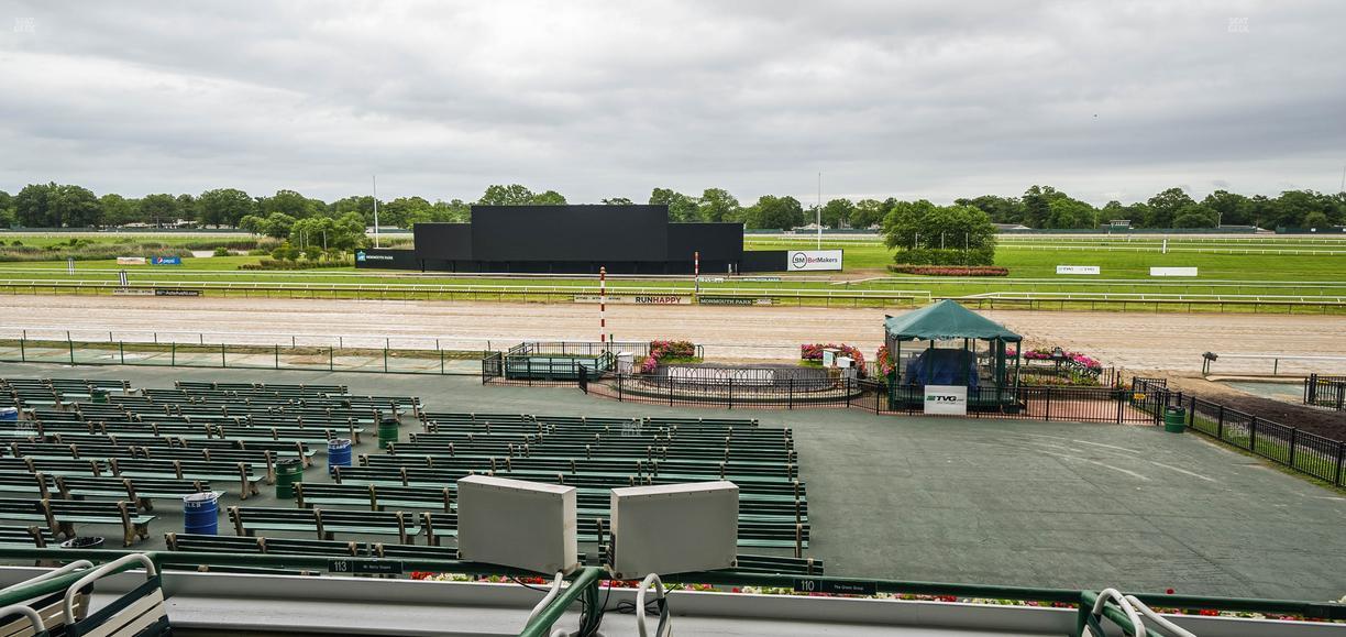 Monmouth Park - Section Clubhouse Box 112 Seat View
