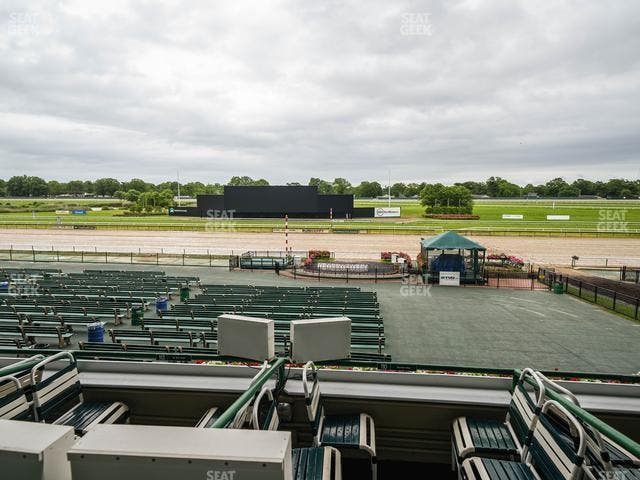 Monmouth Park - Section Clubhouse Box 112 Seat View