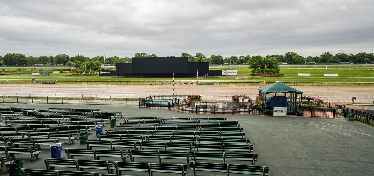 Monmouth Park - Section Clubhouse Box 113 Seat View