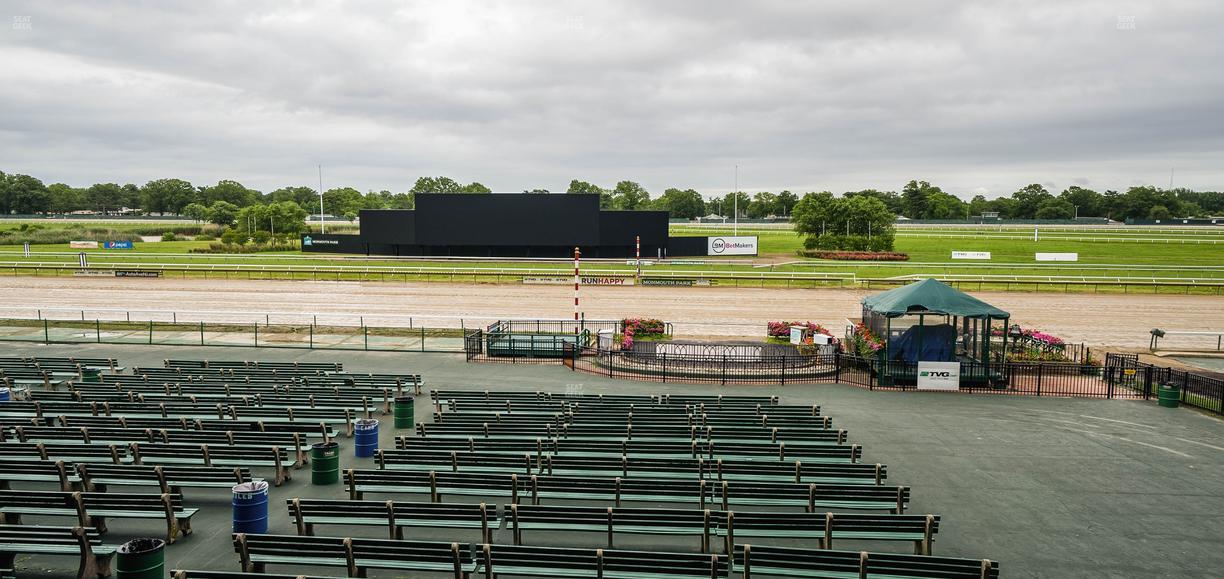 Monmouth Park - Section Clubhouse Box 114 Seat View