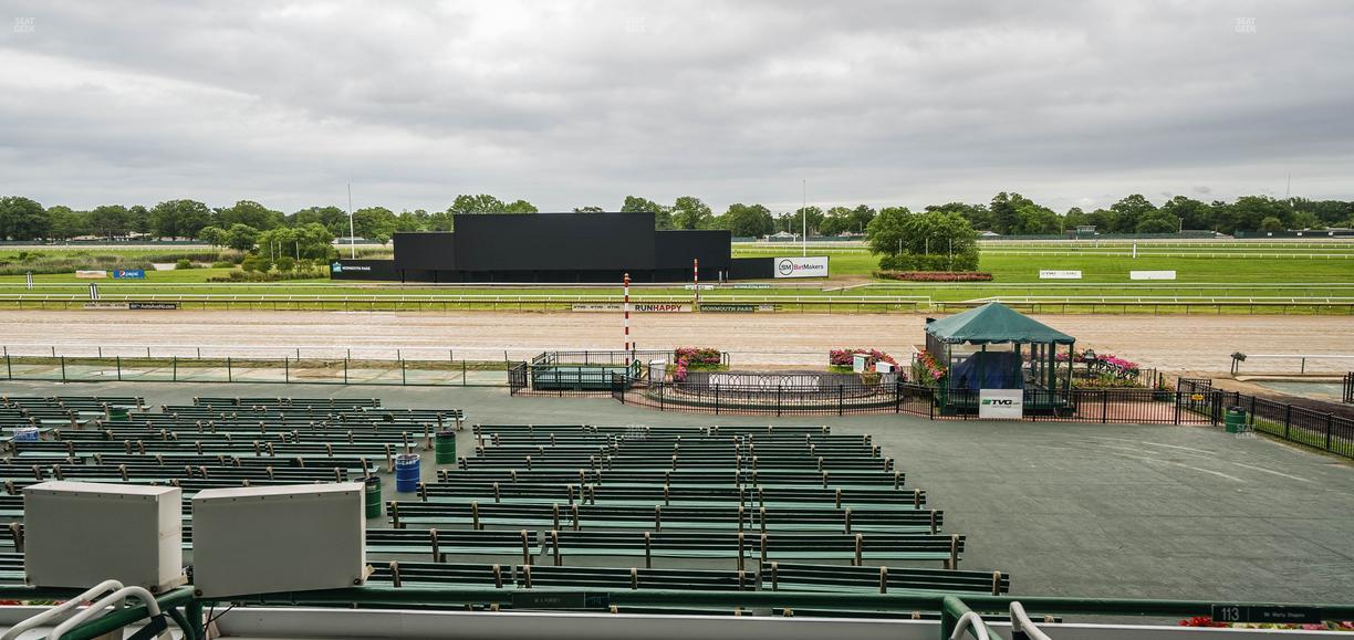 Monmouth Park - Section Clubhouse Box 116 Seat View