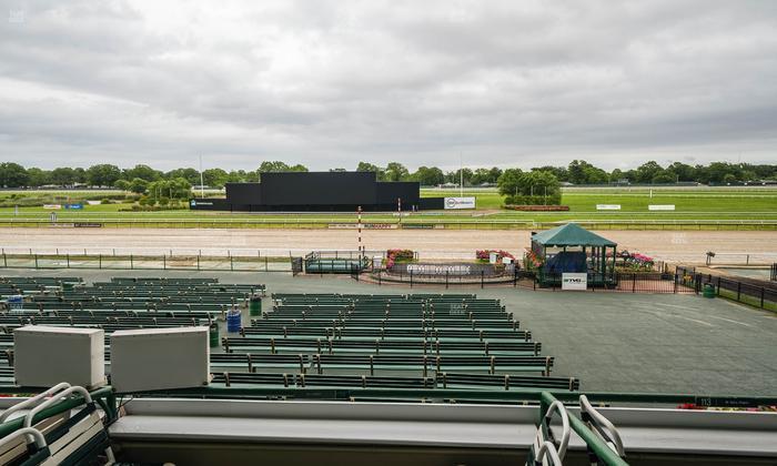 Monmouth Park - Section Clubhouse Box 116 Seat View