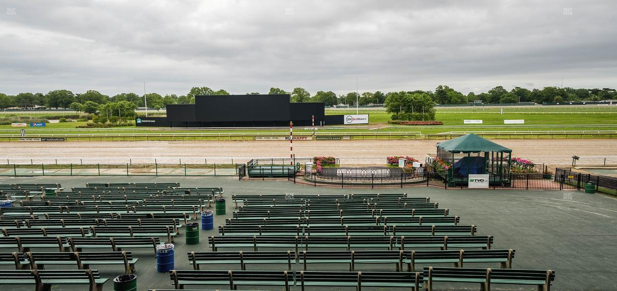 Monmouth Park - Section Clubhouse Box 117 Seat View