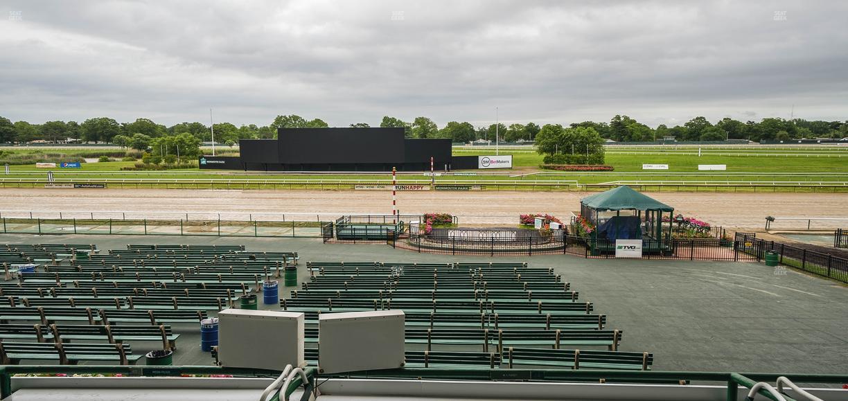 Monmouth Park - Section Clubhouse Box 118 Seat View