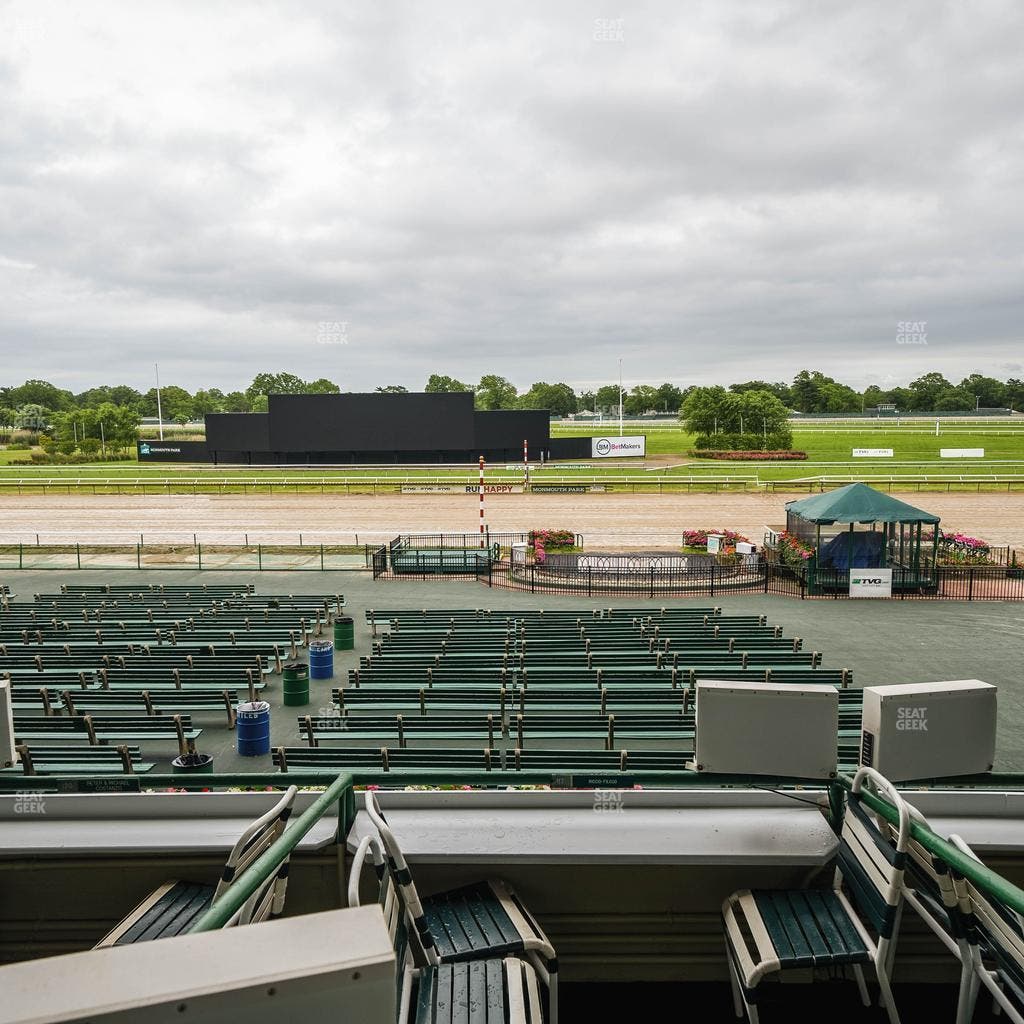 Monmouth Park - Section Clubhouse Box 119 Seat View