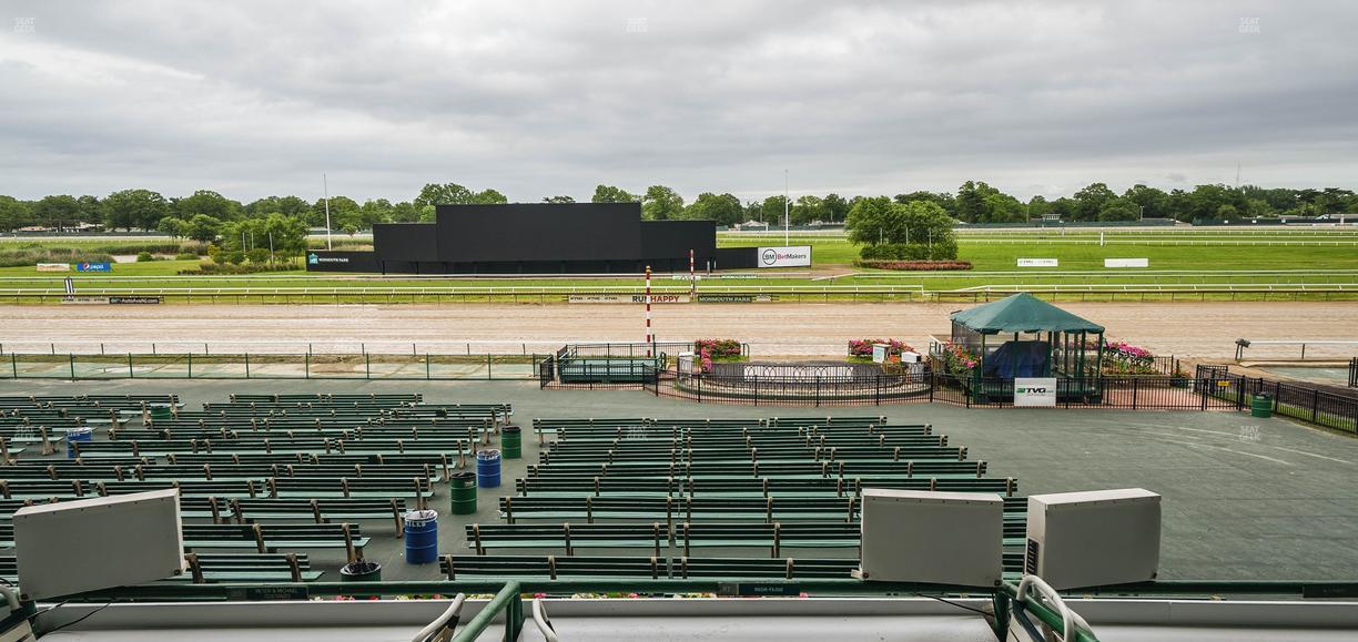 Monmouth Park - Section Clubhouse Box 119 Seat View