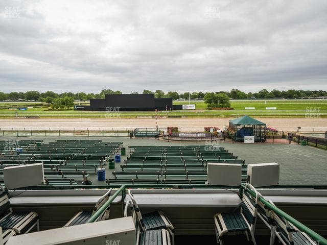 Monmouth Park - Section Clubhouse Box 119 Seat View