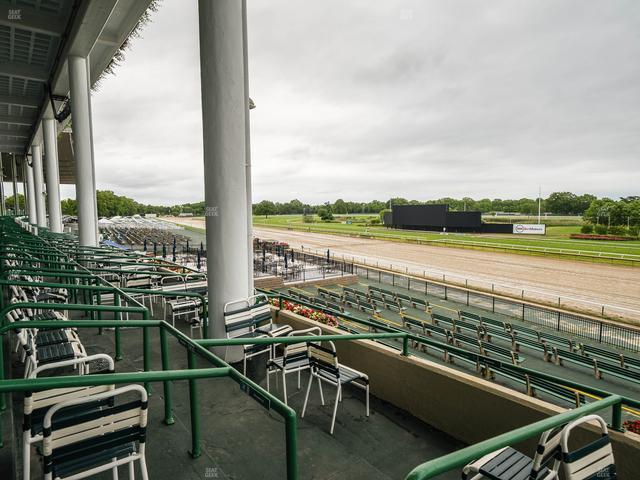 Monmouth Park - Section Clubhouse Box 12 A Seat View