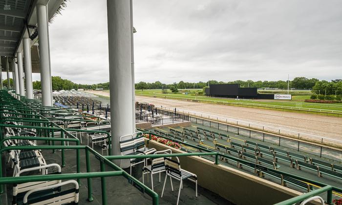 Monmouth Park - Section Clubhouse Box 12 A Seat View