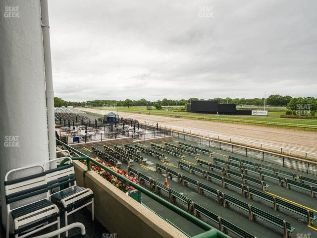 Monmouth Park - Section Clubhouse Box 12 Seat View
