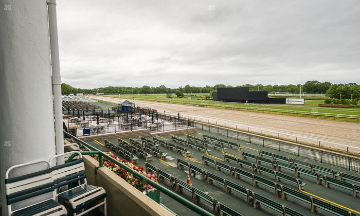 Monmouth Park - Section Clubhouse Box 12 Seat View