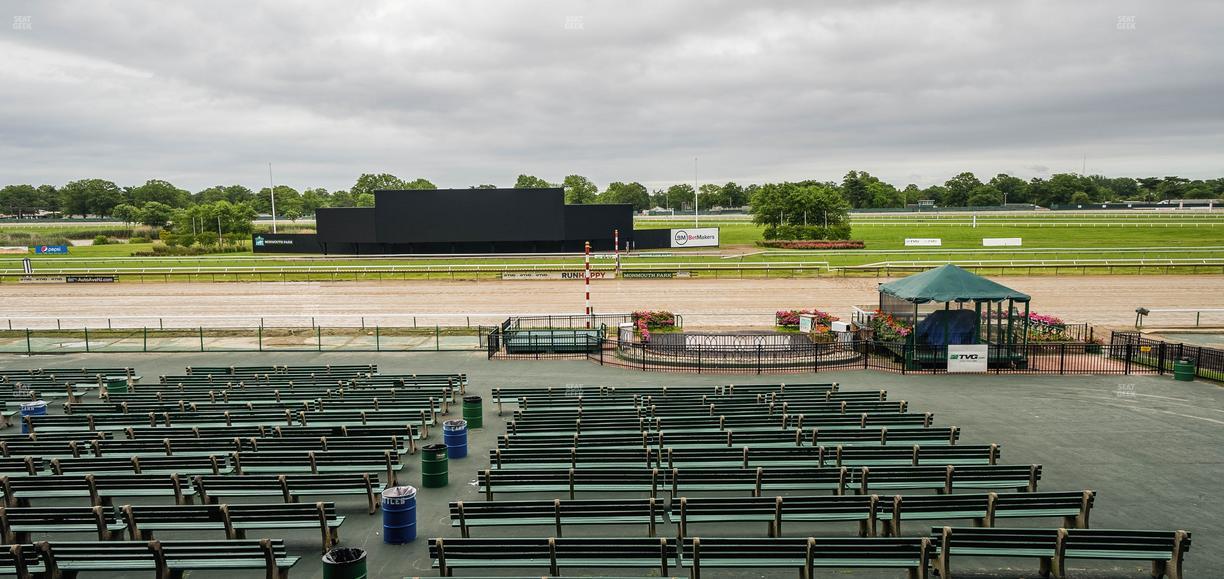 Monmouth Park - Section Clubhouse Box 120 Seat View